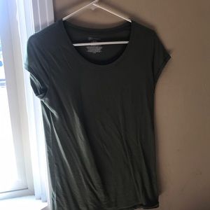Green shirt
